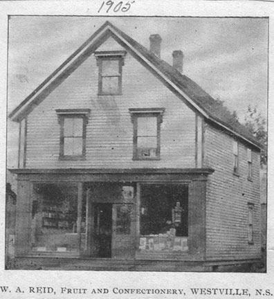 W.A. Reid, Fruit & Confectionery, 1905